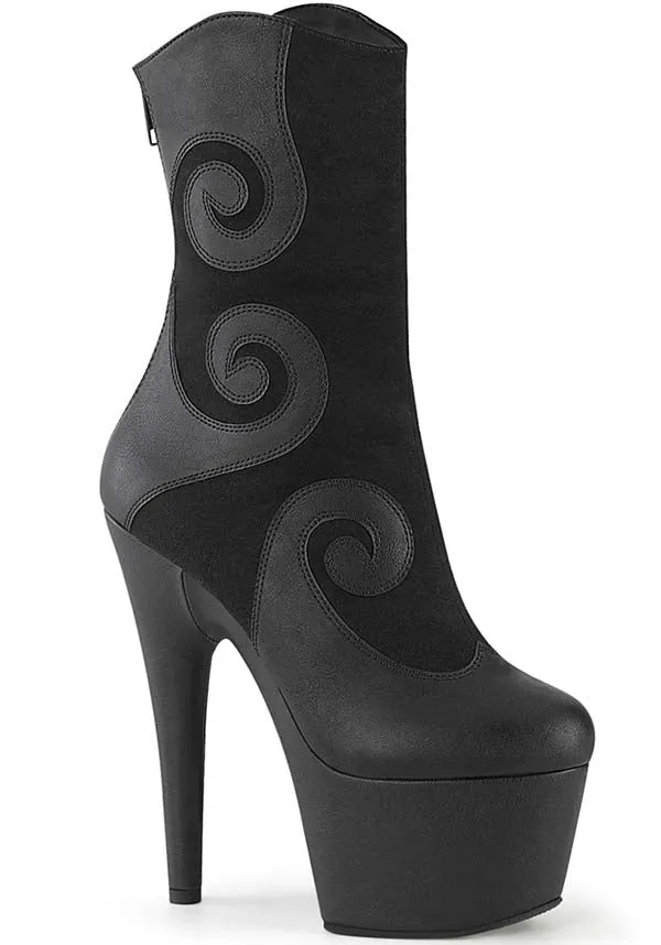 ADORE-1034 [Faux Suede] | PLATFORM BOOTS [PREORDER]