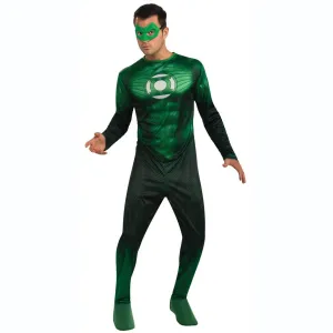 Adult Hal Jordan Green Lantern Superhero Costume