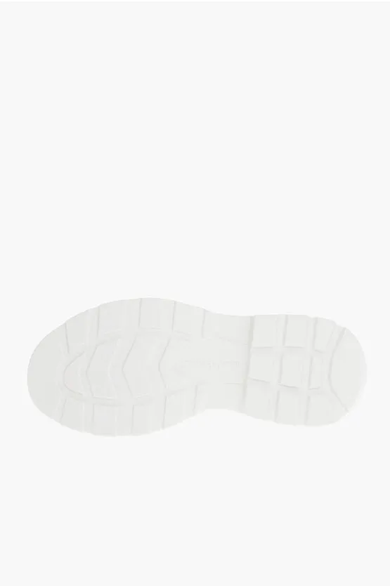 Alexander McQueen Low-top Leather Sneakers With Platform Sole