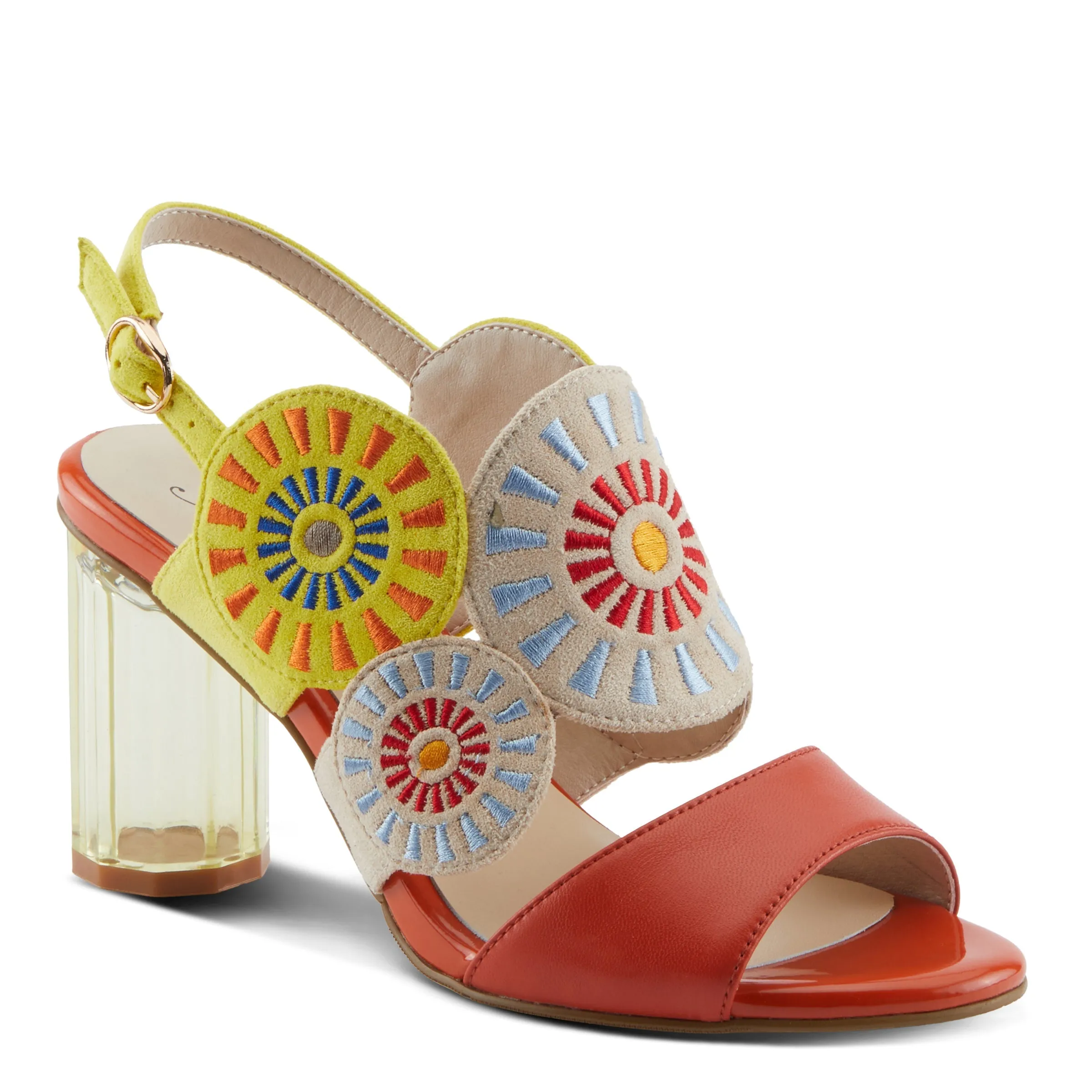 AZURA EMBROIDERY SANDALS