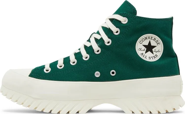 Converse Chuck Taylor All Star Lugged 2.0 Platform High Midnight Clover Sneakers, Green