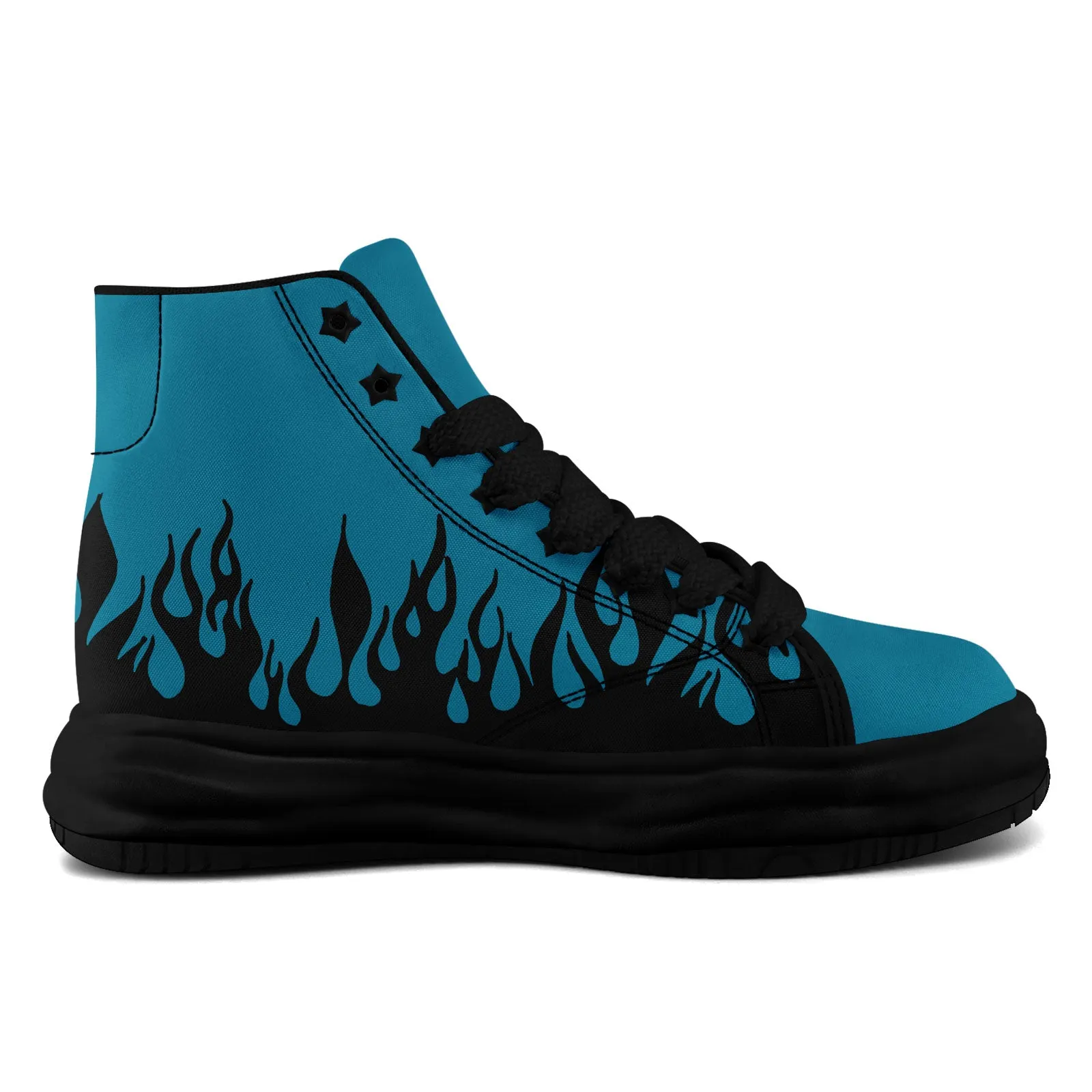 Custom Black Green Jacksonville Firesoul Shoes Personalized Sneaker FN039-D020272-16