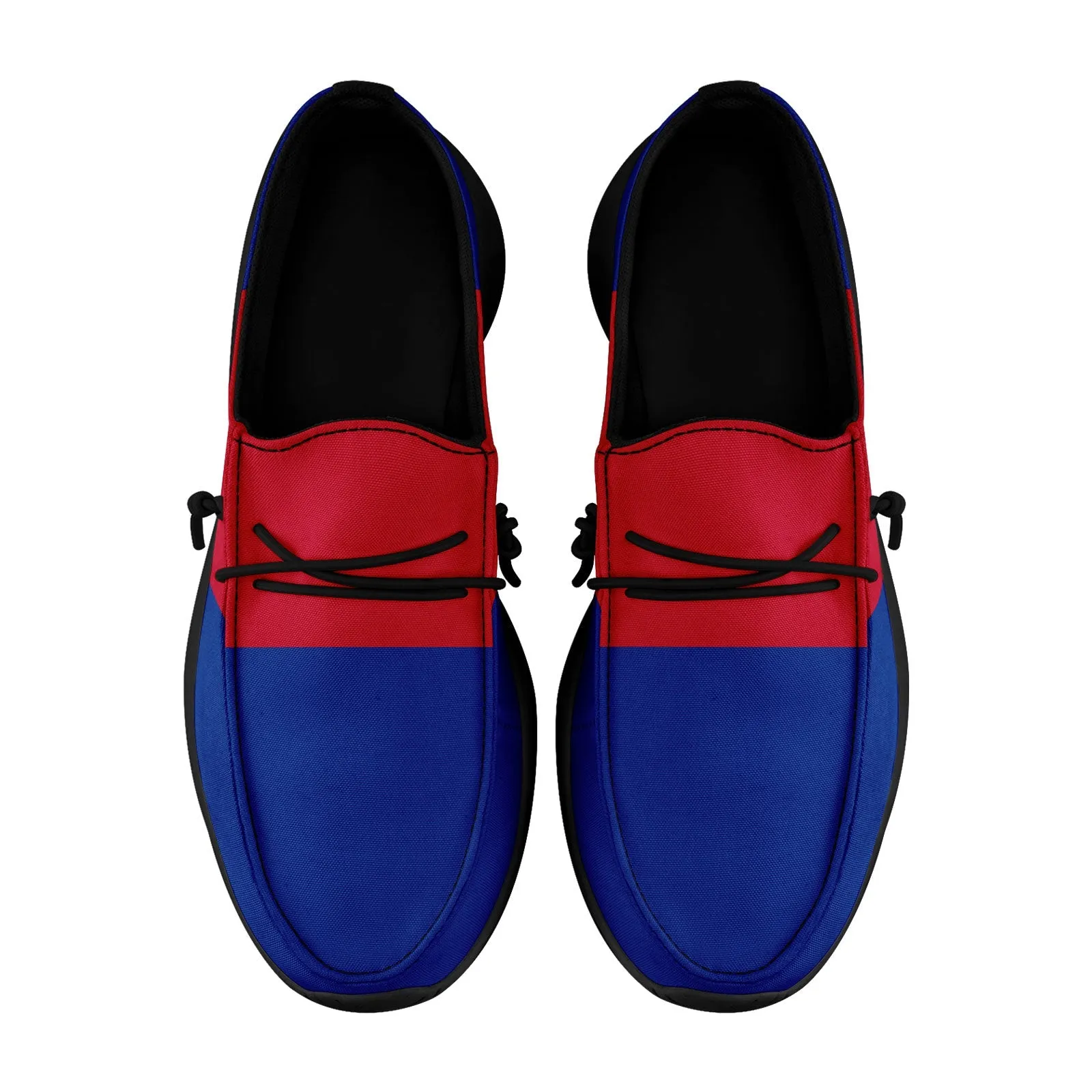 Custom Blue Red Buffalo Jacket and Sports Shoes Combo Offer Personalized Combo ZH-D020294-4