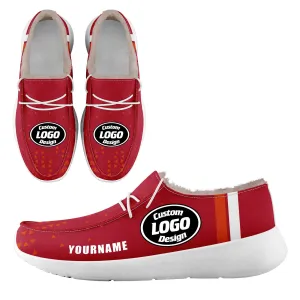 Custom Red Orange Tampa Bay Shoes Personalized Sneaker FN042-D020279-29