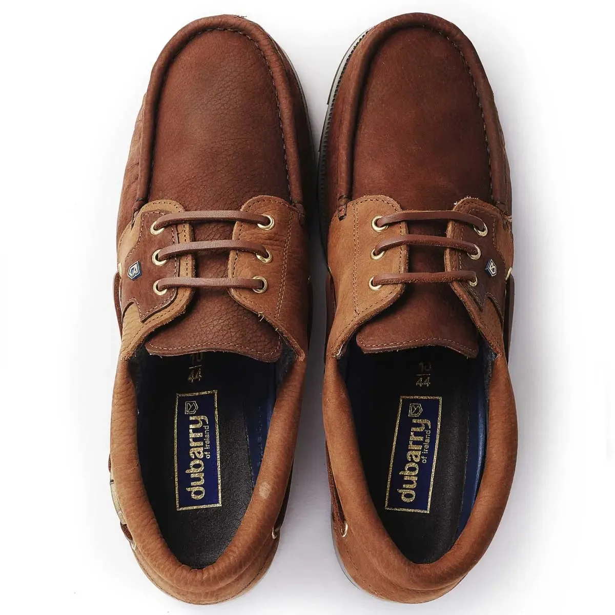 DUBARRY Clipper Deck Shoes - Men's Gore-Tex - Brown Nubuck