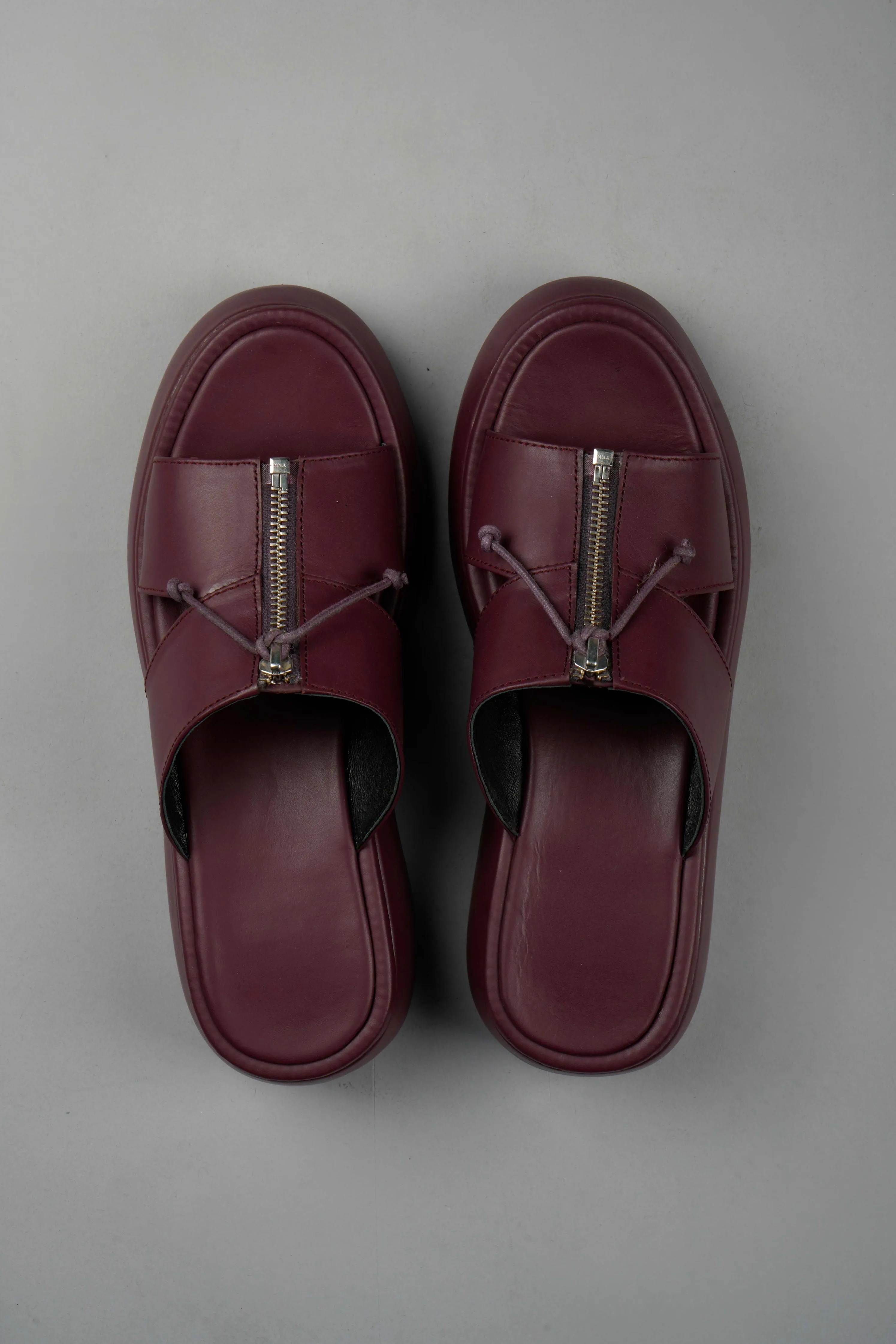 Fonda Low in Burgundy