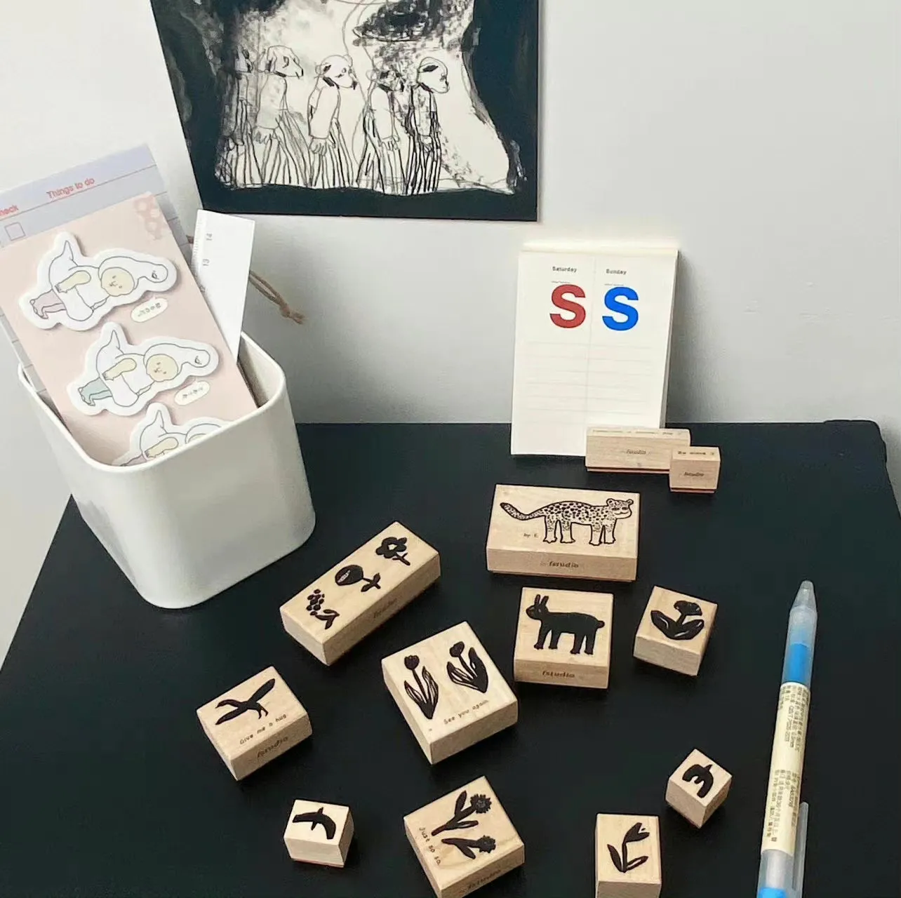 FStudio Rubber Stamp - Tomorrow is another day