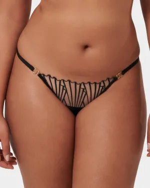 Goya Brief Black/Sheer