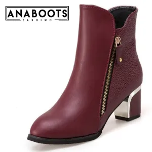 High heels Woman Ankle Boots