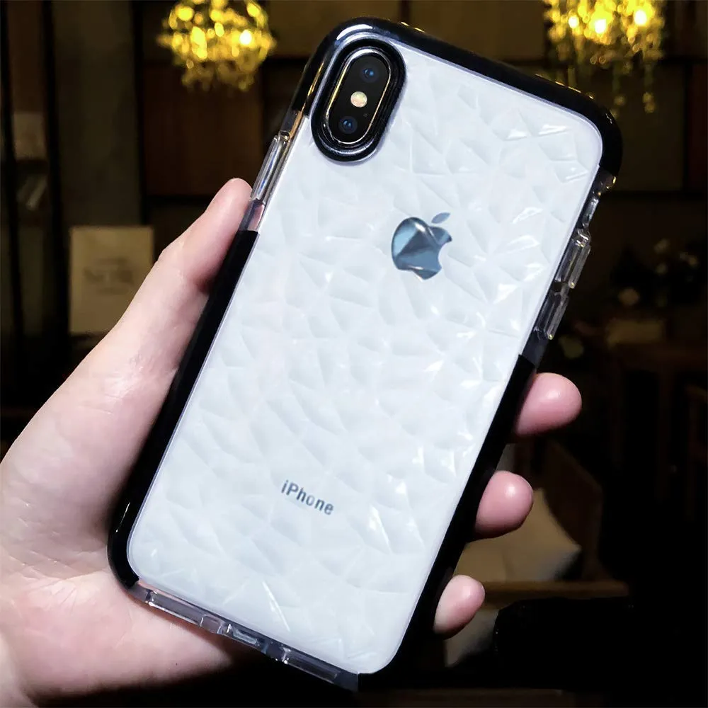 iPhone XR Case - Silicone Rubber Bumper, Clear