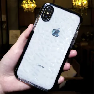 iPhone XS Max Case - Silicone Rubber Bumper, Clear