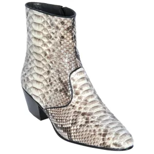 Mens Python Snakeskin Ankle Boots