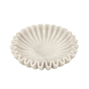 Pleated Marble Small Dish