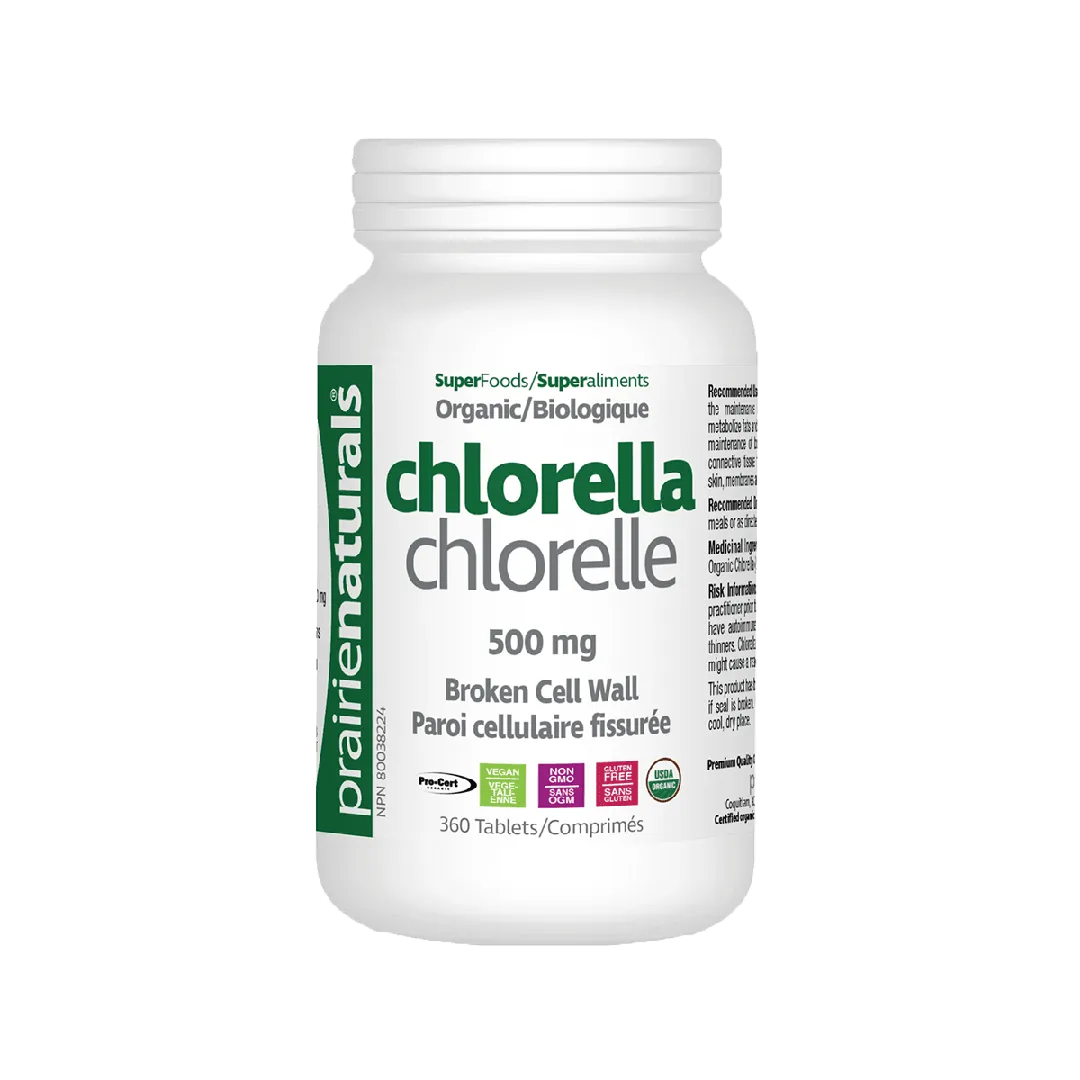 Prairie naturals - organic chlorella