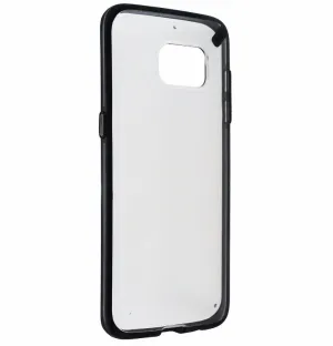 PureGear Slim Shell Protective Case Cover Samsung Galaxy S7 edge - Clear/Black