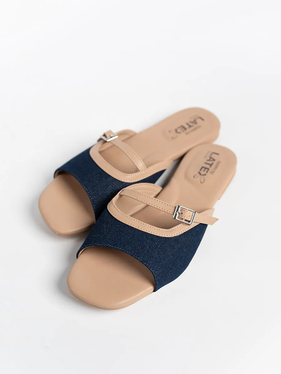 Sora Denim Sandals