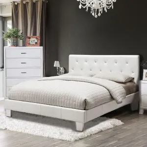 Velen White Cal.King Bed