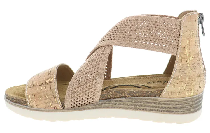 Women's Biza Bree Color: Cork Gold